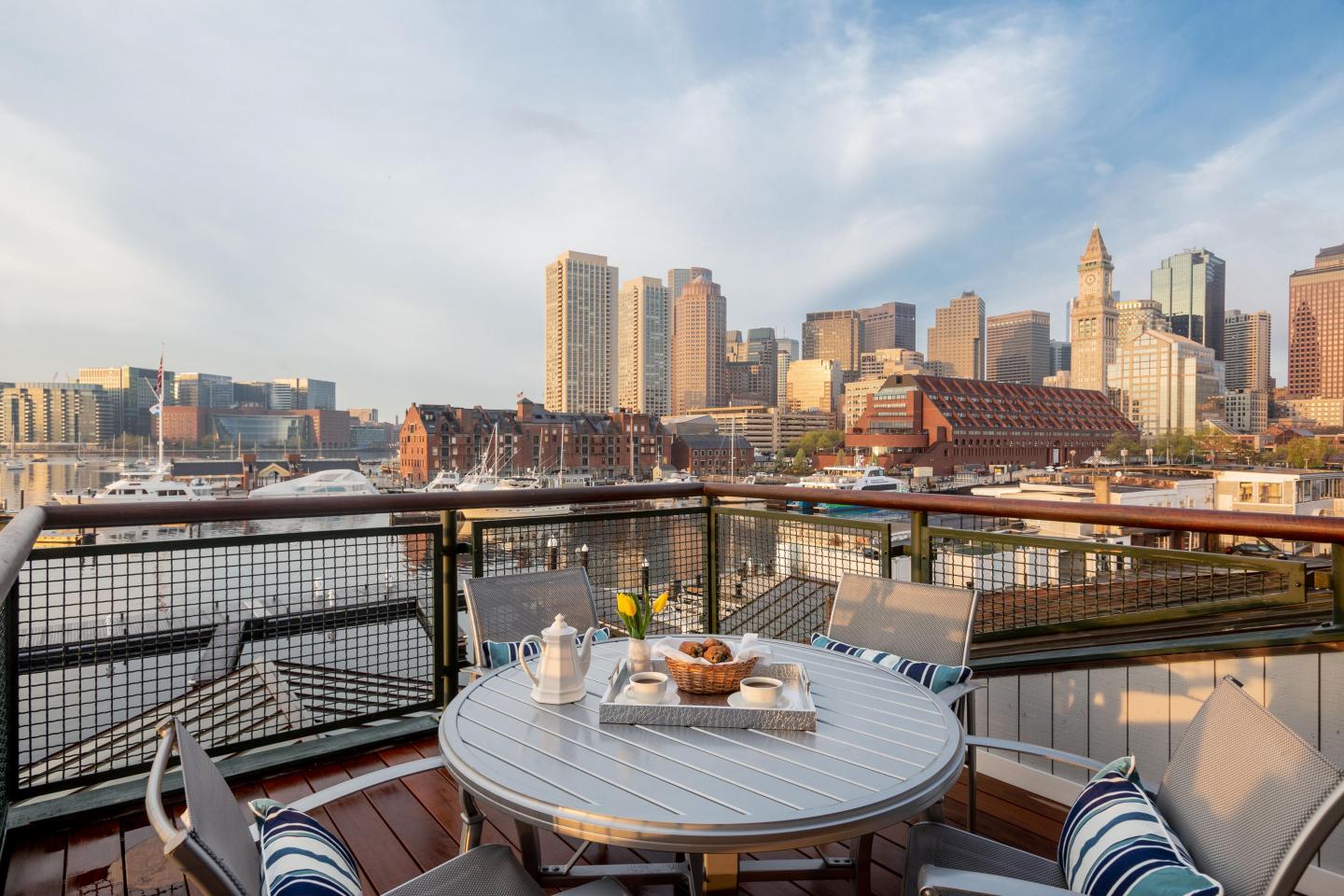 Penthouse, Harbor & City View | Boston Yacht Haven